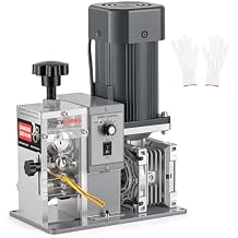 CREWORKS 250W Automatic Wire Stripper Machine, Electric Wire Stripping Machine with Adjustable Speed for 0.06-1.18 in. Cables, Wire Stripping Tool for 1.5 to 30 mm Scrap Copper Cable Wire Recycling