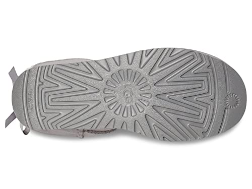 Ugg Women's Mini Bailey Bow Metallic Spots Fashion Boot, Pencil Lead, 12 #TOP2