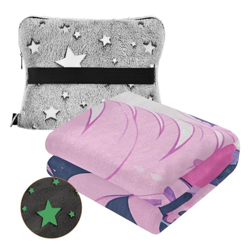 Couverture violette pour lit et canapé jeté de lit simple et mignon - 4