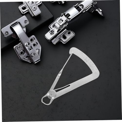 Calibrador de precisión Healifty para medición de diámetro interno y espesor, herramienta de acero inoxidable para joyería y piedras preciosas miniatura 5