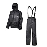 [SOSHIN] レインスーツ RBB フィッシャーマンウィンタースーツII ブラック XL