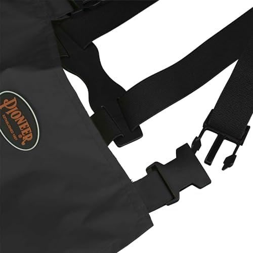 Pioneer Hi Vis Rain Suit for Men - Waterproof Rain Jacket and Pants - Black — view 11
