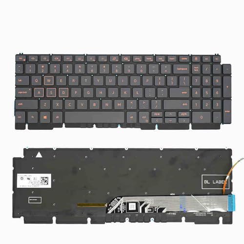 (�C�������p) �K�p����DELL G15 Ryzen Edition����G15 5510 5511 5515 5520 5530�Ή��p�m�[�g�p�\�R���p�L�[�{�[�h�p��z�� �Ԃ���+�o�b�N���C�g�t��