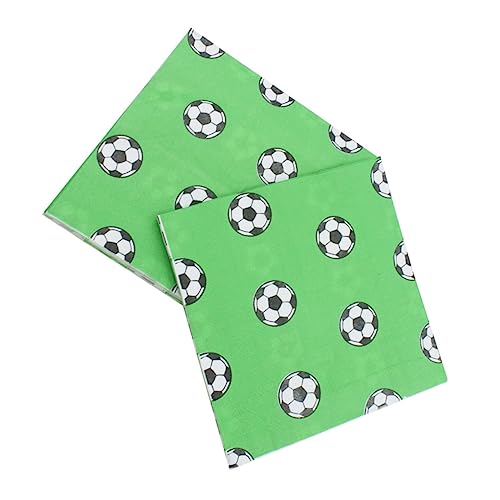 GLEAVI 120 Pçs Guardanapos De Papel De Aniversário Guardanapos De Tecido Guardanapos De Aniversário