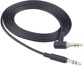 Replacement Audio Cable Cord Compatible with Sony MDR-1000X WH-1000XM2 WH-1000xm3 CH-700X CH-700N MDR-10R MDR-100ABN MDR-1A MDR-1ADAC Wireless Noise Cancelling Headphones Audio cable Wire（1.2M/Black）