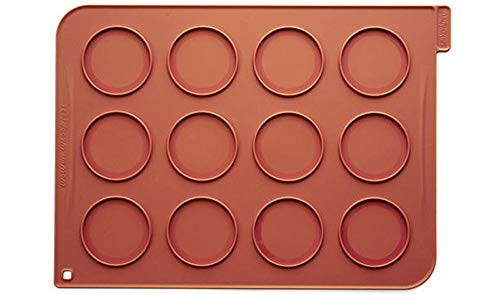Silikomart WOP01 Whoopie Silicone Mat with 12 Cavities
