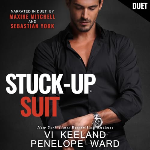 Diseño de la portada del título Stuck-Up Suit