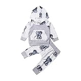 Fall Winter Infant Baby Boys Clothes Elephant Hoodie Sweatshirt Tops & Pants 2Pcs Outfits Clothing...