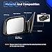 ECCPP Power Side View Mirrors Replacement fit For Chevy For GMC Pickup Truck SUV 1992-1994 For Chevy Blazer 1988-1999 Pickup Truck 1992-1999 Suburban Driver and Passenger 15764757 15764758