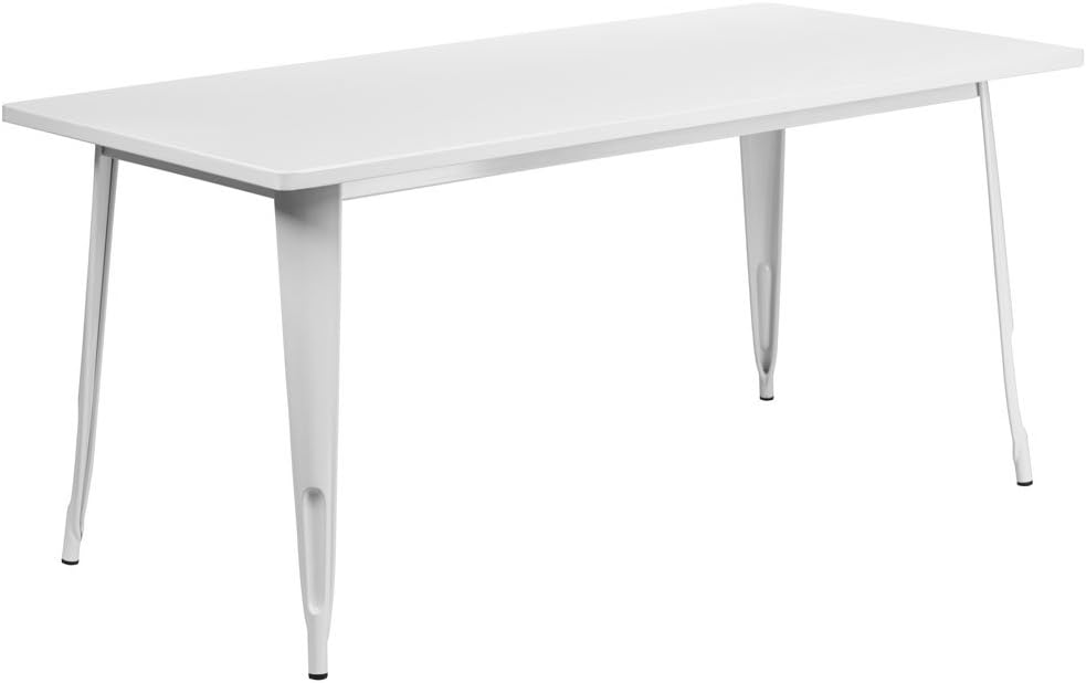 Restaurant Tables and Chairs - "Vinch" 31.5'' X 63'' Rectangular Outdoor Bistro Table