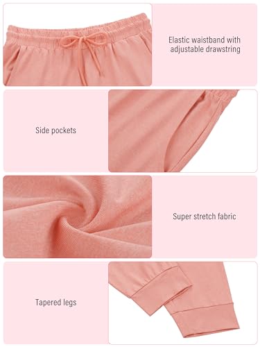 Resinta Girls' Dry-Fit Jogger Sweatpants Lounge Soft Athletic Performance Kids Joggers with Pockets & Drawstring2