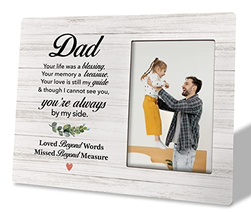Dad Memorial Photo Frame