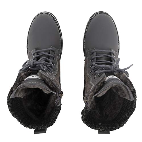 Polar Womens Memory Foam Outside Pocket Inside Zip Thermal Waterproof Deep Tread Rubber Sole Snow Boots thumb #5