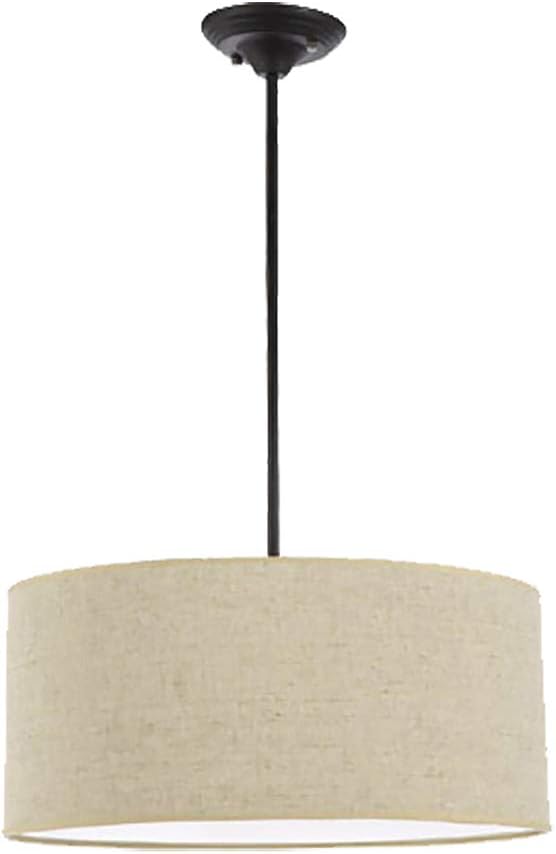 lampadario a tamburo per camera da letto