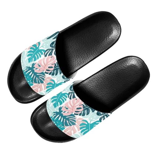 Womens Slide Sandals Non-Slip Soft House Slippers Shower Shoes Indoor Slides Bathroom Sandals