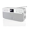 Dual 74735 Digitalradio • 8 Speichertasten für BR-Sender • Fernbedienung • Wecker • Kopfhöreranschluss • Farbdisplay…