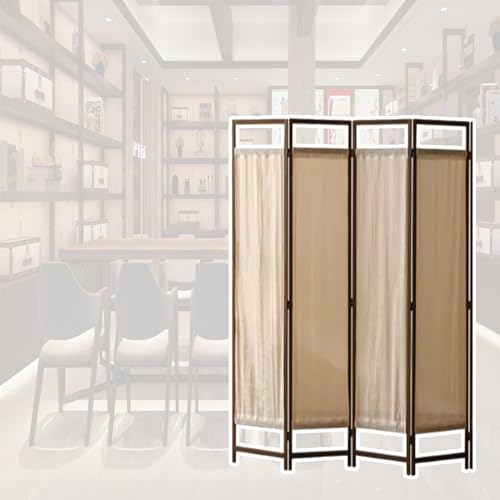 Biombo de privacidad portátil para habitación, paneles plegables de división de cubículo con tela desmontable para decoración del hogar, oficina, dormitorio