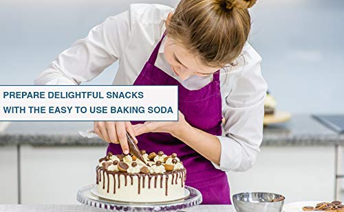 Unitedlys® Baking Soda Powder 380 Grams | Baking Powder for Cleaning, Deodorizing, Banishing Pimples, Preventing Blackheads & More | Pantry & Beauty Essentials - Image 9 thumbnail