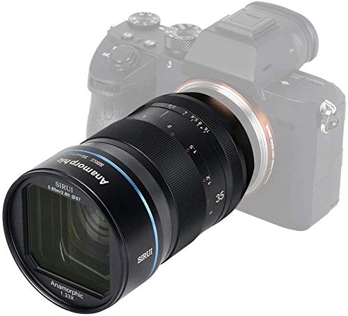 SIRUI 35mm F1.8 1.33X APS-C Anamorphic Lens Cinema Lens for MFT Mount, Blue Flare by Sirui - Image 2
