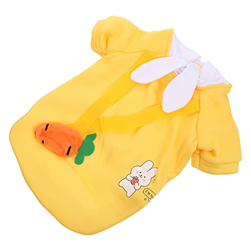 Sweat à capuche motif carotte matériel sorties automne