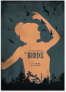 Fan Art Poster Compatible With Alfred Hitchcock The Birds Poster