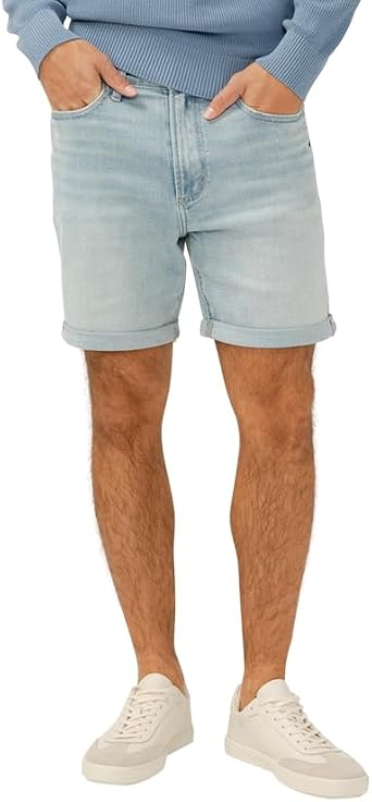 Silver Jeans Co. Mens Classic Fit Luxe Heritage Shorts