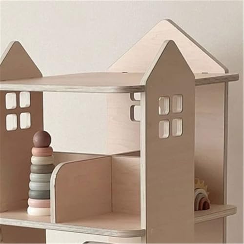 Librería estantería creativa para solucionar la falta de espacio en salones pequeños 5