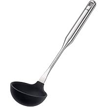Fissler Essential Silicone Ladle, Heat-Resistant Nonstick Cooking Utensil for Soups, Sauces & Stews, Ergonomic Handle