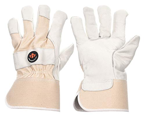 IMPACTO BGFITL-M Anti-Vibration Gloves,M,White,PR