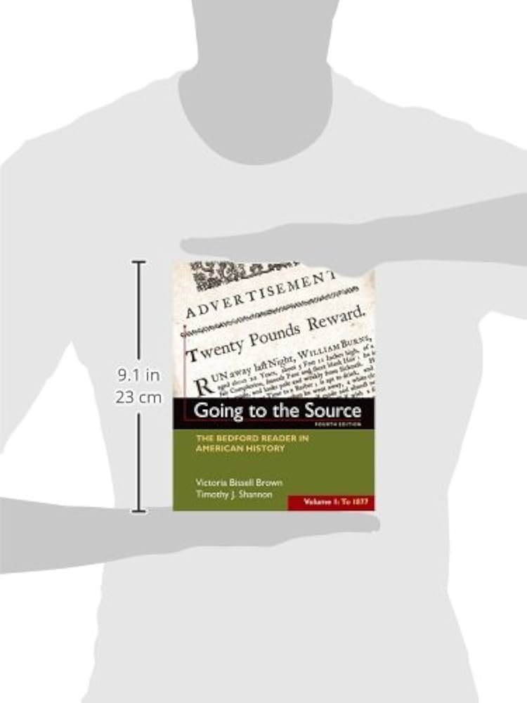 Amazon.com: Going to the Source, Volume I: To 1877: The Bedford