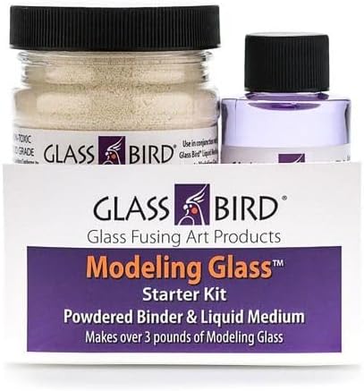 Glass Bird Modeling Glass Frit Sculpting Starter Kit