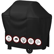 SHINESTAR 52 Inch Grill Cover for Weber Spirit 200/300 Series, Spirit 2 & II, Heavy Duty Oxford Fabric BBQ Cover Waterproof UV Protection, Windproof with Adjustable Magic Tape Straps