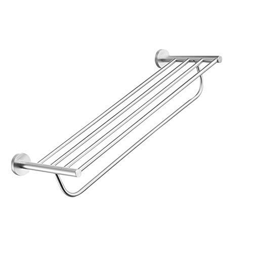 Porte-serviettes de bain en aluminium anti-rouille pour salle de bain