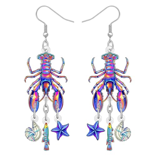 Boucles d'oreilles méduse cadeau océan idéal pour maman et amoureuses de la plage
