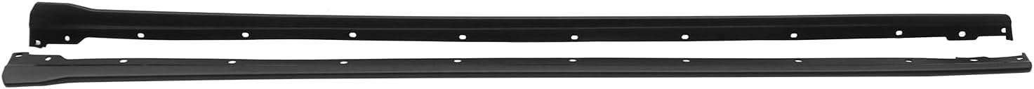 FREEMOTOR802 Side Skirts Fits 2022-2025 Subaru WRX 5th VB, STI Style Unpainted Black PP Polypropylene Rocker Panel Extension Splitter 2PCS Driver Passenger Side Bottom Line Body Kit