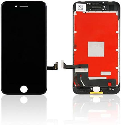 ZTR Replace LCD Glass Screen Fits iPhone 8 4.7 inch Digitizer Assembly Full Complete Frame Set Display Replacement (Black)
