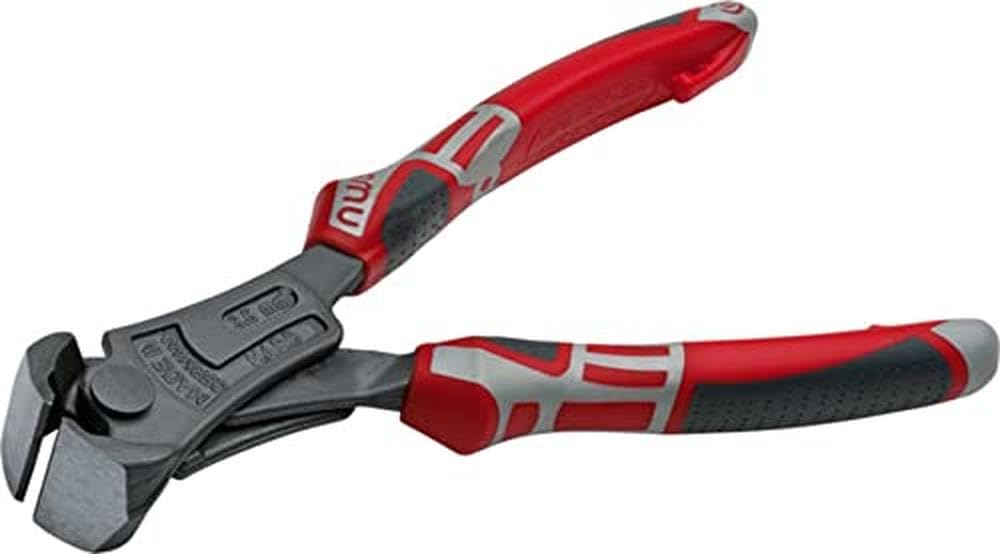 Nws Silber, Schwarz, Rot, Weiß 1311-69-200 - Alicate De Corte Frontal Con Palanca Powerbolt Serie 69 (200 Mm)