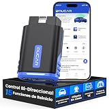 Funciones DirverScan adaptador bluetooth obd2 específicas para técnicos de servicio: diagnóstico en profundidad de todos los sistemas; funcionalidad completa básica OBD2; prueba de acción de control bidireccional; 15 Funciones de Reinicio y mucho más.