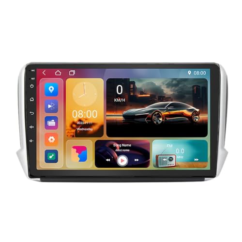 Autoradio Android 15 pour remplacer la radio d'origine Peugeot 208 et retrouver le GPS