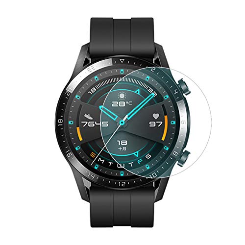 For Huawei Watch Gt2 46Mm Screen Protector, [2-Pack] Ultra Thin Scratch-Resistance Clear Screen Protector Protective Film For Huawei Watch Gt2 46Mm Smartwatch #TOP12
