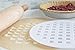Fox Run Lattice Pie Top Cutter, Plastic, White 9.75 x 9.75 x 0.25 inches