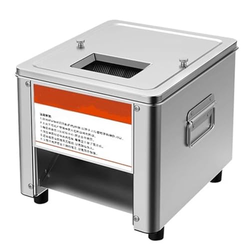 Máquina cortadora eléctrica para carne 850W acero inoxidable