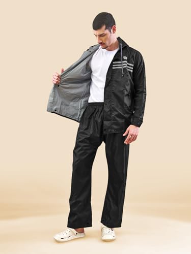 Image of LUX VENUS Reversible Rain Suit for Men.