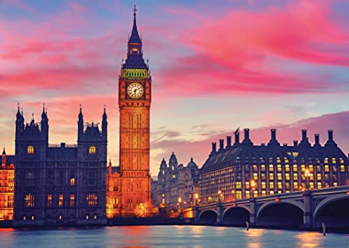 Puzzle 1500 pièces : Big Ben Londres Ravensburger Nathan - vue 9