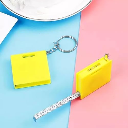 Cinta métrica retráctil portátil de 1m miniatura 4