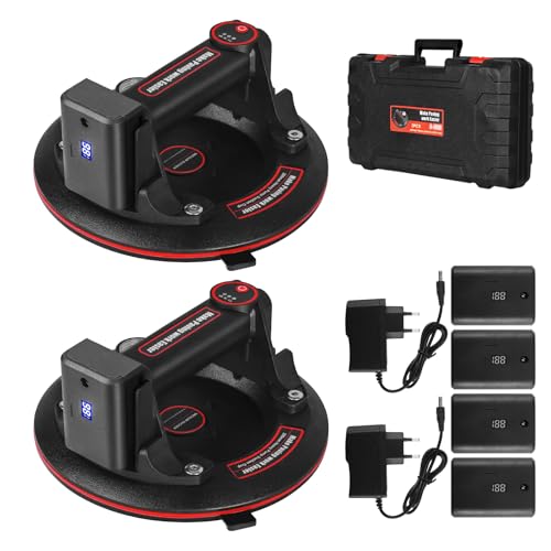 Set di 2 ventose elettriche da 8", ventose per vetri