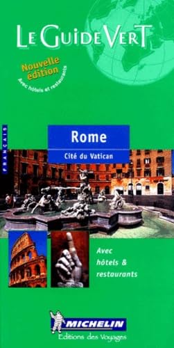 GUIDE VERT ROME [French] 2061003567 Book Cover