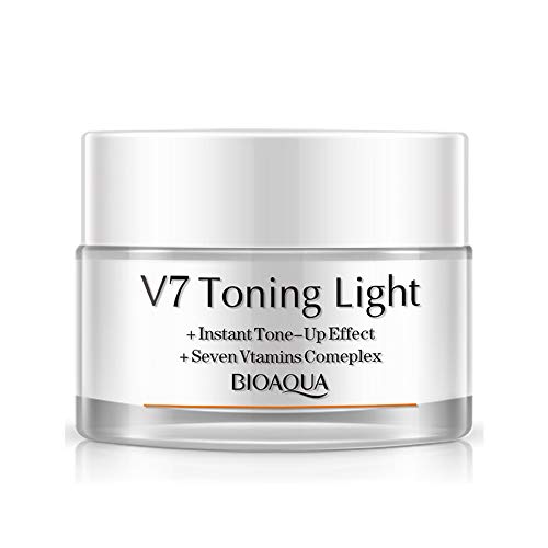 V7 Toning Light Cream Whitening Skincare Moisturizing Women Face Cream Skin Care Products Anti Acne Whitening Mask