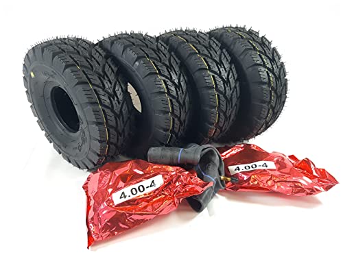 Image of 4X 4.00-4, 400X4 Mobility Scooter &Wheelchair Tyres & Tubes