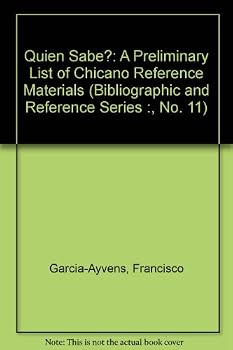 Paperback Quien Sabe?: A Preliminary List of Chicano Reference Materials (Bibliographic and Reference Series :, No. 11) Book